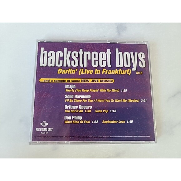 Jive Records Bonus CD Sampler Featuring Backstreet Boys - Picture 6 of 10